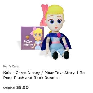 Toy Story 4 Bo Peep Plush and Book Bundle